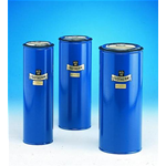 Vasi Dewar, cilindrici, per CO e LN, Capacità 2500 ml, Ø int. 110 mm, Ø  est. 130 mm, Altezza  interna 290 mm - Pz/Cf. 1
