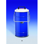 Vasi Dewar, cilindrici, per CO ed LN, Capacità 14 l, Ø int. 200 mm, Altezza  interna 500 mm, Figura d , Con Maniglia  - Pz/Cf. 1