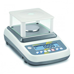 Bilance di precisione EWJ, Tipo EWJ 6000-1M* , Dimens. Piatto 155 x 145 mm, Portata 6000 g, Precisione 0,1 g, Riproducibilità 0,1 ± g, Linearità 0,2 ± g - Pz/Cf. 1