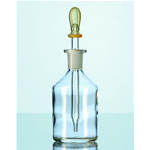 Contagocce RANVIER in vetro, Colore Giallo , Capacità 100 ml, Altezza 105 mm - Pz/Cf. 1
