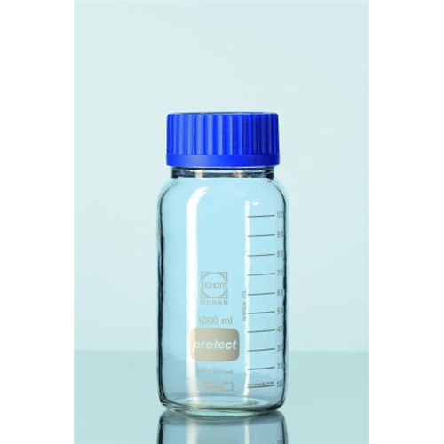 Bottiglie a bocca larga GLS 80 Protect, DURAN, Capacità 500 ml, Diam. 101 mm, Altezza  senza  tappo 148,0 mm - Pz/Cf. 1