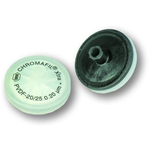 Filtri siringa CHROMAFIL, Polivinilidenfluoruro (PVDF), Tipo non sterile , Ø  Filtro 13 mm, Porosità 0,45 µm, Alloggiamento PP-incolore/etichettato*  - Pz/Cf. 100