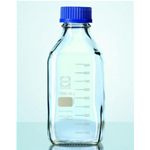 Bottiglie da laboratorio a forma quadrata, DURAN, Capacità 100 ml, Largh. 50 mm, Altezza* 109 , Filettatura 32 GL - Pz/Cf. 1