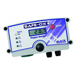 Monitor di sicurezza per Aumento &amp; Diminuzione Ossigeno, Safe-Ox+™, Descrizione Safe-Ox+ä ossigeno, con spina EU  - Pz/Cf. 1