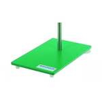 Supporto rettangolare per aste, Largh. 200 mm, Profondità 315 mm, Spessore 8 mm, Peso 4000 g - Pz/Cf. 1