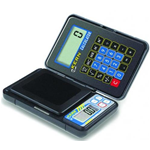 Bilancia portatile elettronica serie CM, Tipo TEB 200-1 , Portata 200 g, Precisione 0,1 g, Dimens. Piatto 70 x 80 mm - Pz/Cf. 1