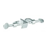 Morsetto doppio, Apertura  ganasce 16,5 mm - Pz/Cf. 1