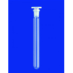 Provette,  tubo DURAN<SUP>®</SUP>, senza graduazioni, con tappo, Diam. 16 mm, Altezza 160 mm, NS 14/23  - Pz/Cf. 1