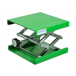 Elevatore da laboratorio, alluminio, Tipo A , Largh. 160 mm, Profondità 130 mm, Altezza  min. 60 mm, Altezza  max. 275 mm, Max. stat. 30 kg, Max. din. 7 kg - Pz/Cf. 1