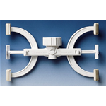 Buretta- Pinza con morsetto in metallo per 2 burette CF/1 PZ