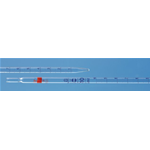 Pipetta graduata 2 scol-tot classe A USP BlauB DE-M ml 5-0,05 CF/1 PZ