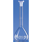 Matraccio tarato, vetro Boro 3.3, SilberBrand B (bianco) PP 10/19 ml 20 CF/1 PZ