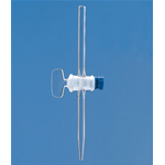 Buretta Pellet rubinetto laterale maschio vetro ml 2-10 CF/1 PZ