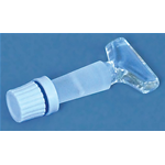 Buretta Pellet rubinetto diritto maschio vetro ml 2-10 CF/1 PZ