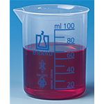 Bicchiere polipropilene PP grad blu 100 ml capacità ml 1000 CF/1 PZ