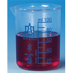 Bicchiere polimetilpentene PMP scala rilievo 5 ml capacità ml 25 CF/1 PZ