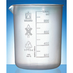 Bicchiere perfluoropropilene (PFA) scala rilievo ml 25 CF/1 PZ