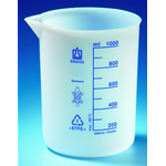 Bicchiere etilene-tetrafluoroetilene (ETFE) scala blu ml 100 CF/1 PZ