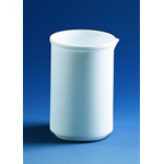 Bicchiere politetrafluoroetilene (PTFE) non graduato ml 25 CF/1 PZ