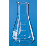 Matraccio Erlenmeyer vetro Duran collo largo ml 25 CF/1 PZ