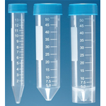 Provetta PP con tappo fondo piatto/conico mm 30 x 116 non sterile 1 CF/250