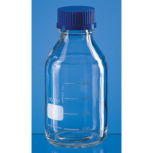 Bottiglia laboratorio vetro Duran con tappo GL 45 ml 250 CF/1 PZ