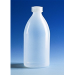 Bottiglia polietilene (PE) con tappo b/stretta GL 25 ml 250 1 CF/50