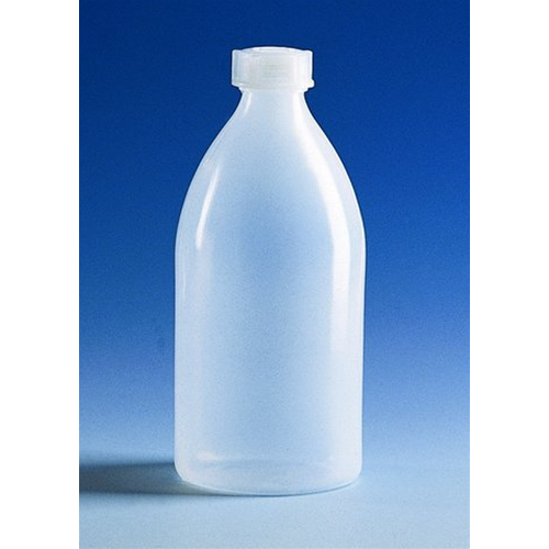 Bottiglia polietilene (PE) con tappo b/stretta GL 25 ml 500 1 CF/50