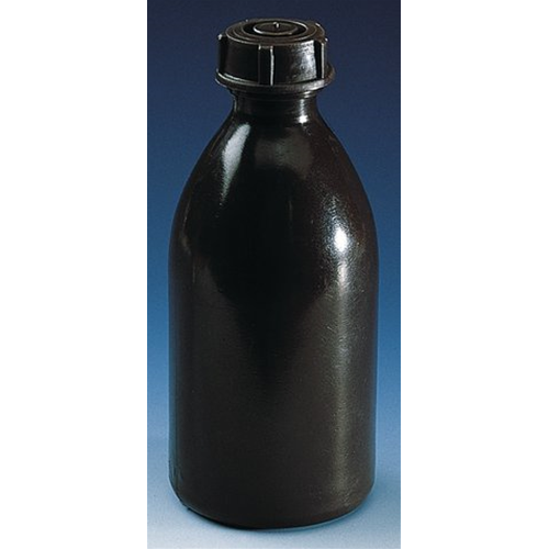 Bottiglia polietilene (PE) grigia b/stretta GL 25 ml 500 1 CF/10