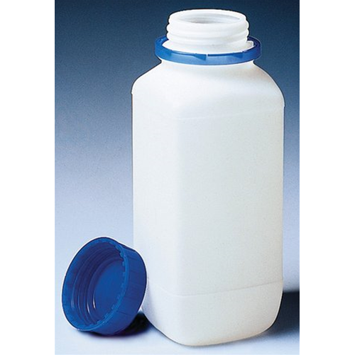 Bottiglia polietilene (PE) quadrata b/larga GL 32 ml 100 1 CF/10