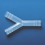 Raccordo forma Y in polipropilene per tubi Ø interno mm 6-7 CF/1 PZ