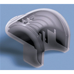 Transferpette S- Supporto da parete per 1 Transferpette S CF/1 PZ