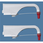 Dispensette S- Tubo espulsione senza riciclo fine ml 1,2,5,10 CF/1 PZ