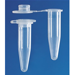 Microprovetta con tappo ml 0,5 1 CF/1000