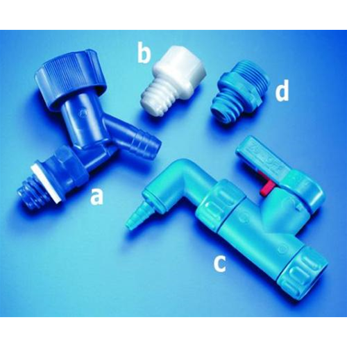 Accessori per bottiglie serie 350, Tipo Rubinetto,PE-HD blu , Figura a  - Pz/Cf. 1