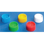 Tappo a vite per microprovette rosso 1 CF/1000