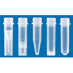 Microprovetta s/tappo fondo rotondo ml 2 non sterile 1 CF/1000