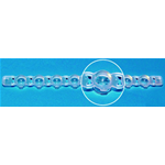 Provetta q PCR tappo piatto strips da 8 incolore 1 CF/125