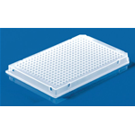 Microplate q PCR pozzetti 384 bordo intero PP bianco 1 CF/50