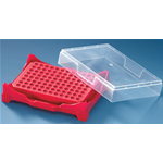 Microplate PCR supporto PP per strips e piastre 96 pozzetti 1 CF/5