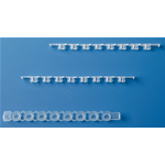 PCR cap strip 8 incolore for qPCR flat 781377/78 (25 bags x 12 strips) 1 CF/25