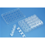 Piastre 6 pozzetti, con 6 inserti cellGrade plus PET µm 0,4 1 CF/5