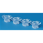 Strip inserti mm 9 f. 24/6 pozzetti 4insert/strip IOS PET memb. µm 0,4 1 CF/12