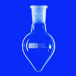 Palloni forma a pera, giunto conico, DURAN, Capacità 100 ml, Pallone Ø 64 mm, Raccordo 14/23 NS - Pz/Cf. 1
