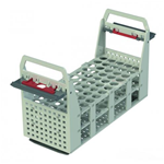 Vassoi per provette, Descrizione Rack portaprovette per 10 provette Falcon da 50 ml, Per tipo B5, BT5  - Pz/Cf. 1