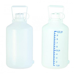 Bottiglie di aspirazione, PE-HD, Descrizione Bottiglia di aspirazione, senza scala , Capacità 5 Litri, Ø  est. 167 mm, Altezza 348 mm - Pz/Cf. 1
