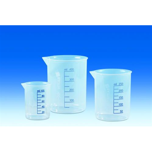 Beakers di Griffin, PP, Capacità 10** ml, Grad. 2 ml, Diam. 30 mm, Altezza 36 mm, Materiale PP  - Pz/Cf. 1