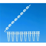 Striscia da 8 provette per PCR, Tipo Incolore  - Pz/Cf. 125