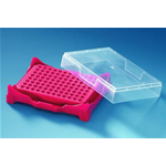 Scatola per PCR e supporto PCR, Descrizione PCR-Box /-Rack  - Pz/Cf. 5