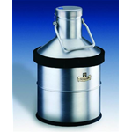 Vasi Dewar, sferici, per LN, Capacità 10 Litri, Ø  collo 65 mm, Ø  est. 330 mm - Pz/Cf. 1